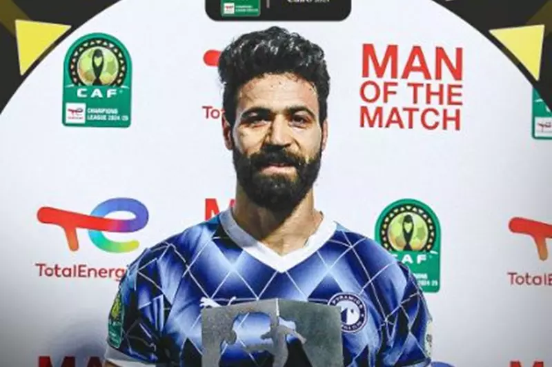 أحمد سامي رجل مباراة بيراميدز وصنداونز